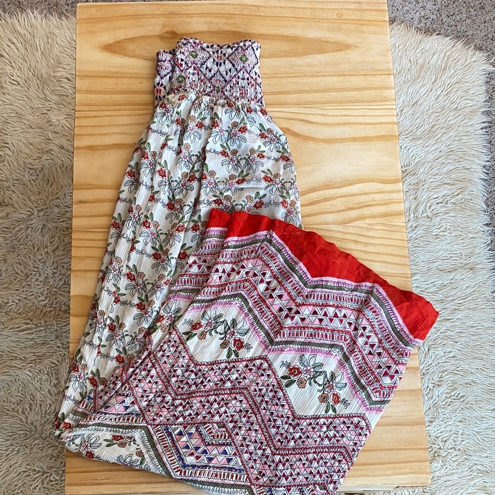 Boho wide leg pants